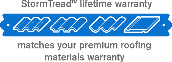 StormTread matching lifetime warranty